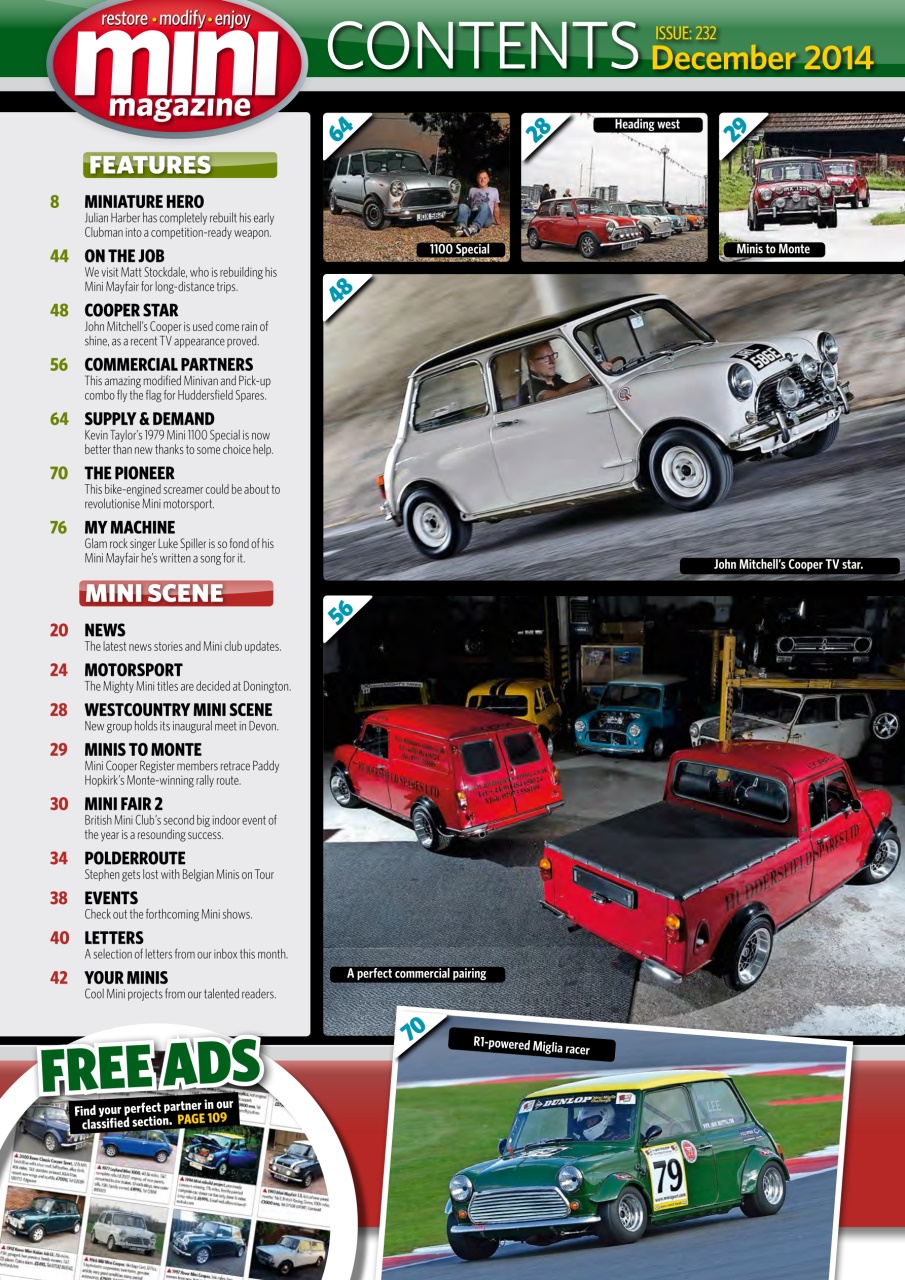 Mini Magazine Preview Pages