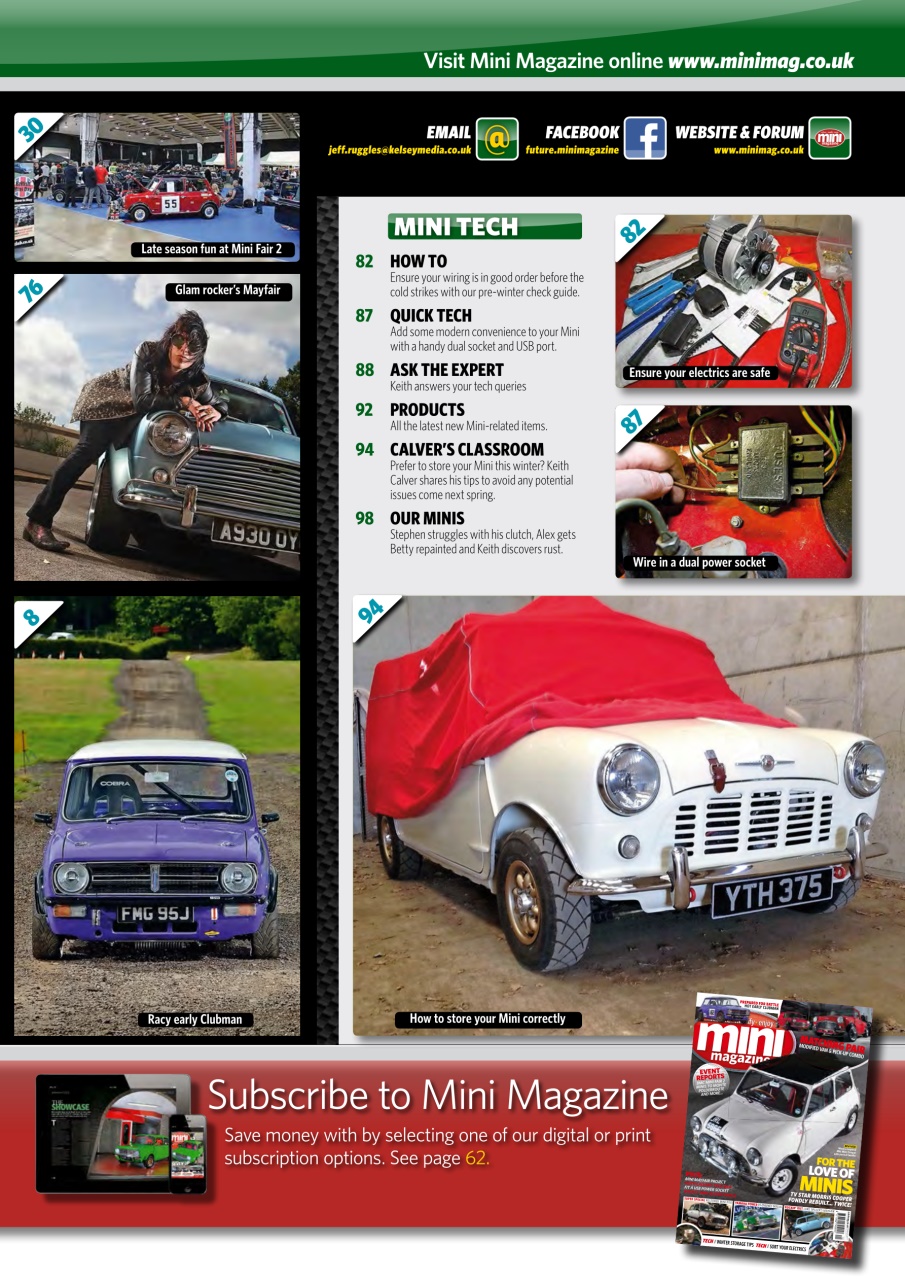 Mini Magazine Preview Pages