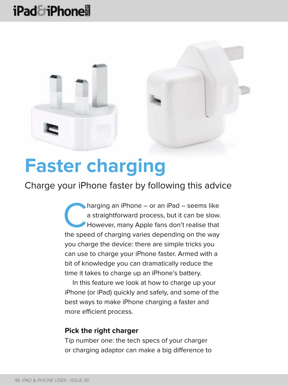 iPad and iPhone User Preview Pages