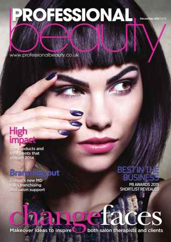 Professional Beauty issue Professional Beauty December 2014