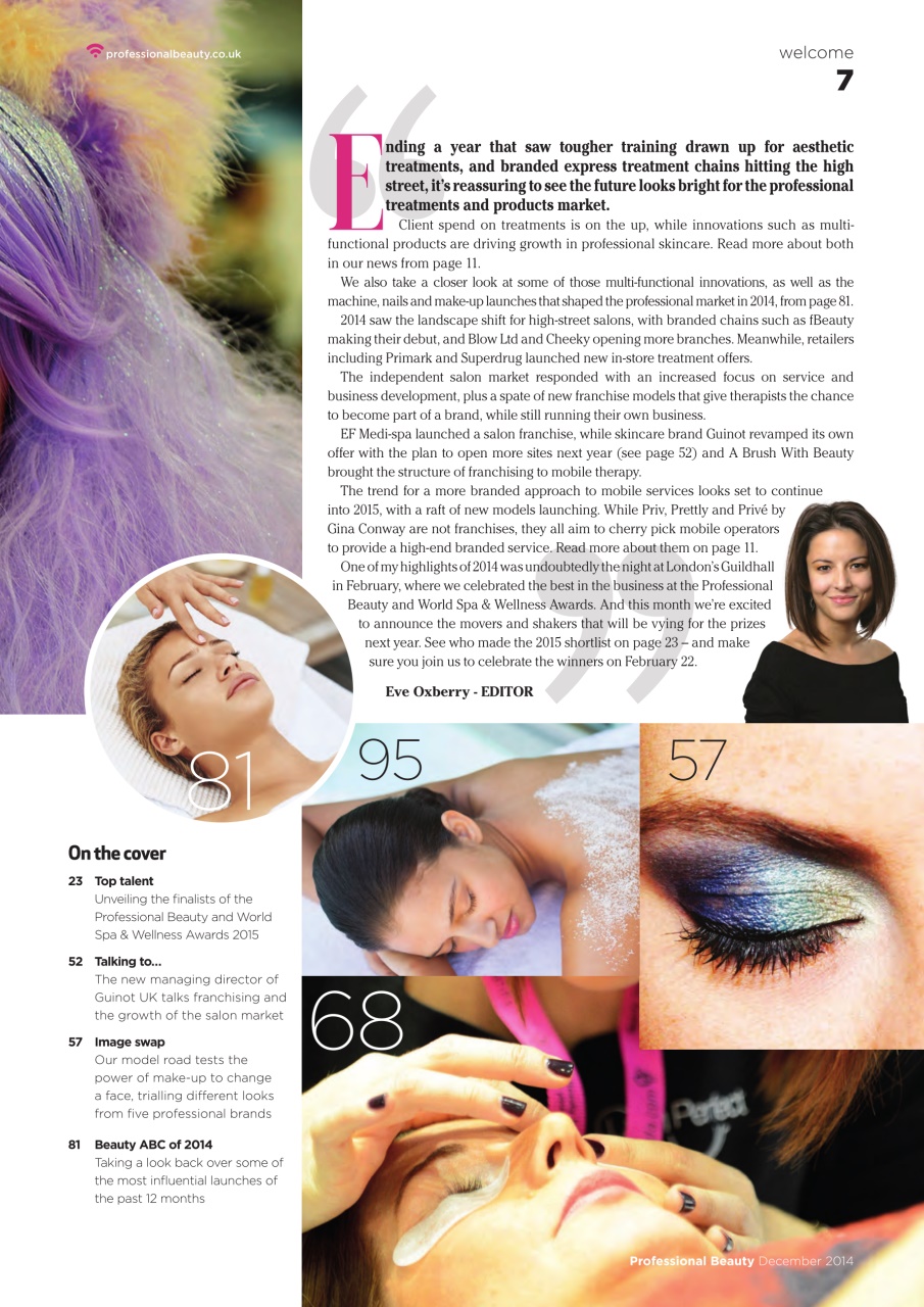 Professional Beauty Preview Pages
