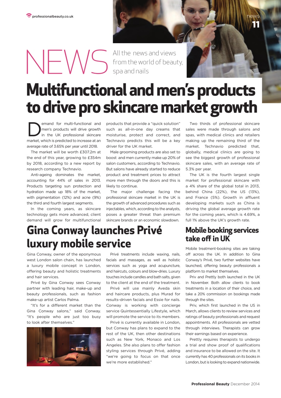 Professional Beauty Preview Pages