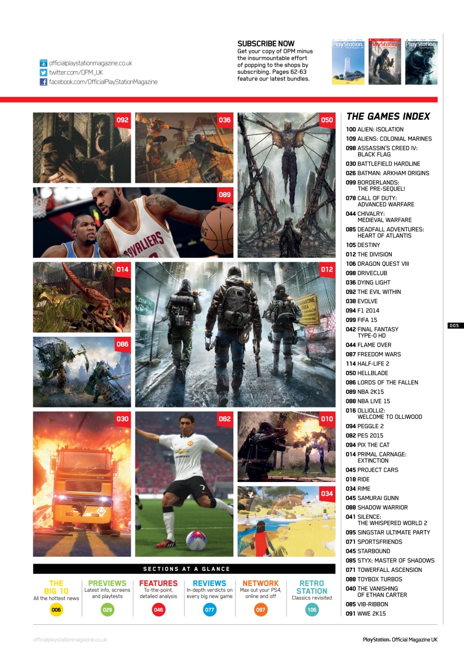 PLAY Magazine Preview Pages