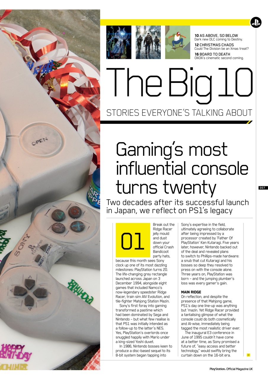 PLAY Magazine Preview Pages
