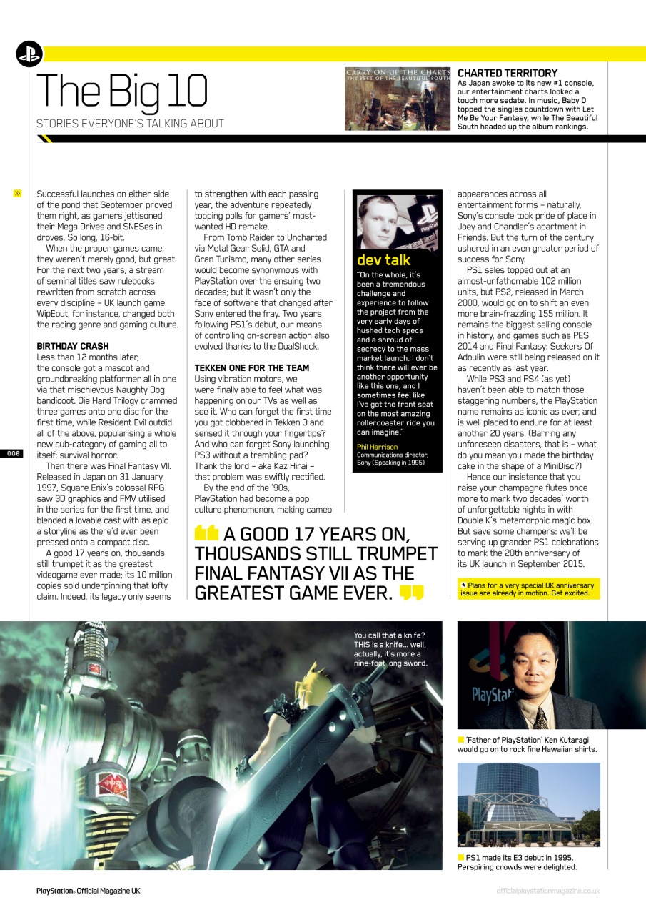 PLAY Magazine Preview Pages