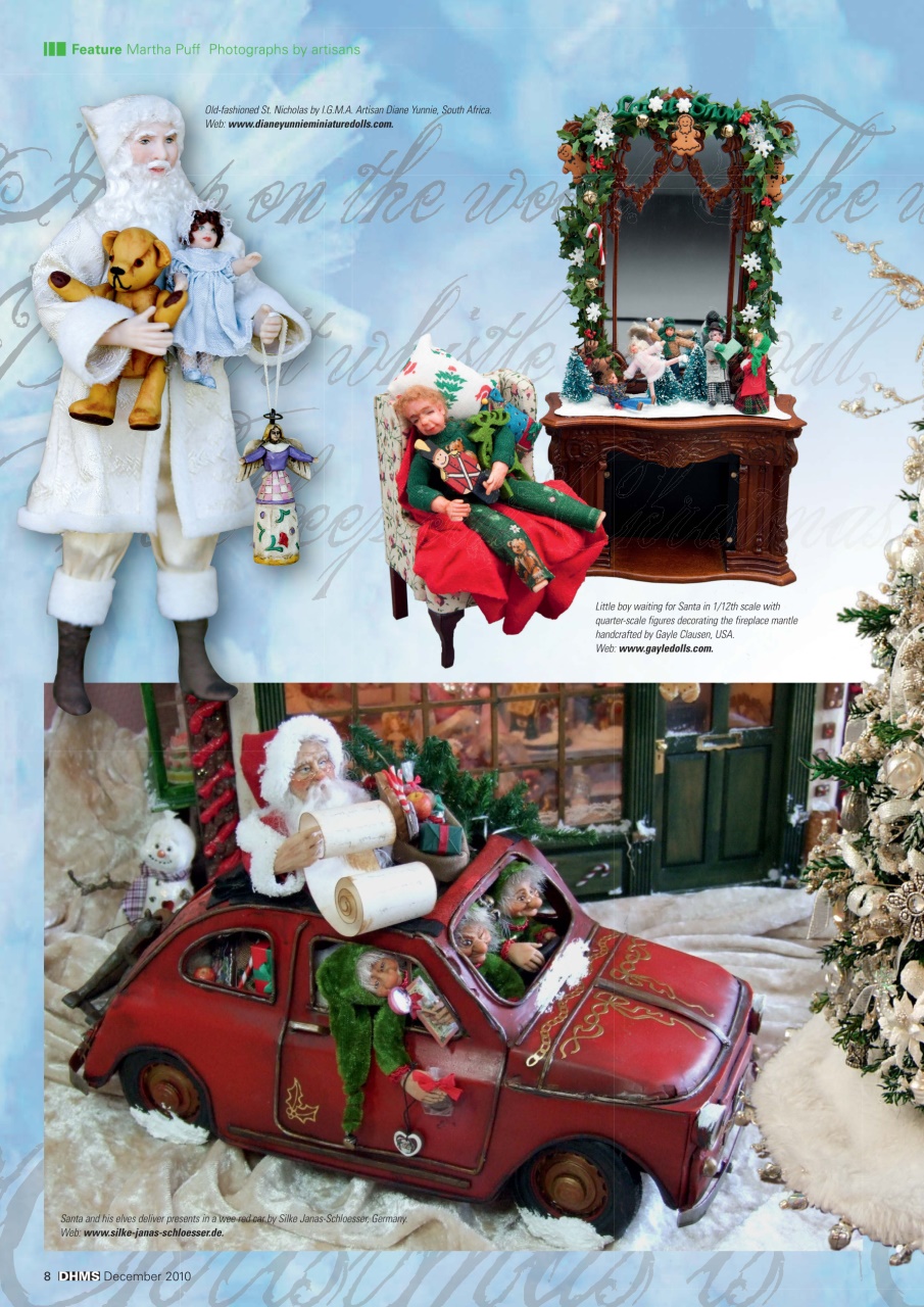 Dolls House and Miniature Scene Preview Pages