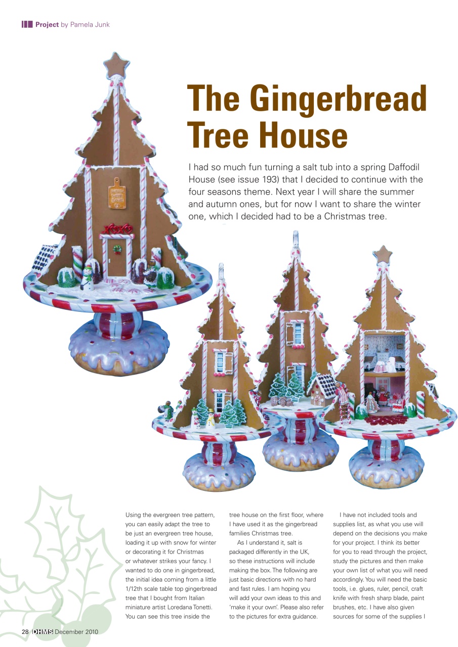 Dolls House and Miniature Scene Preview Pages