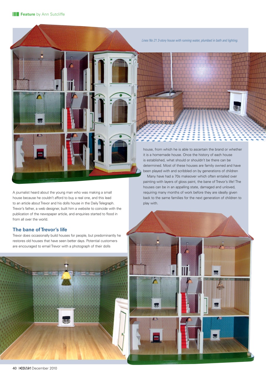 Dolls House and Miniature Scene Preview Pages