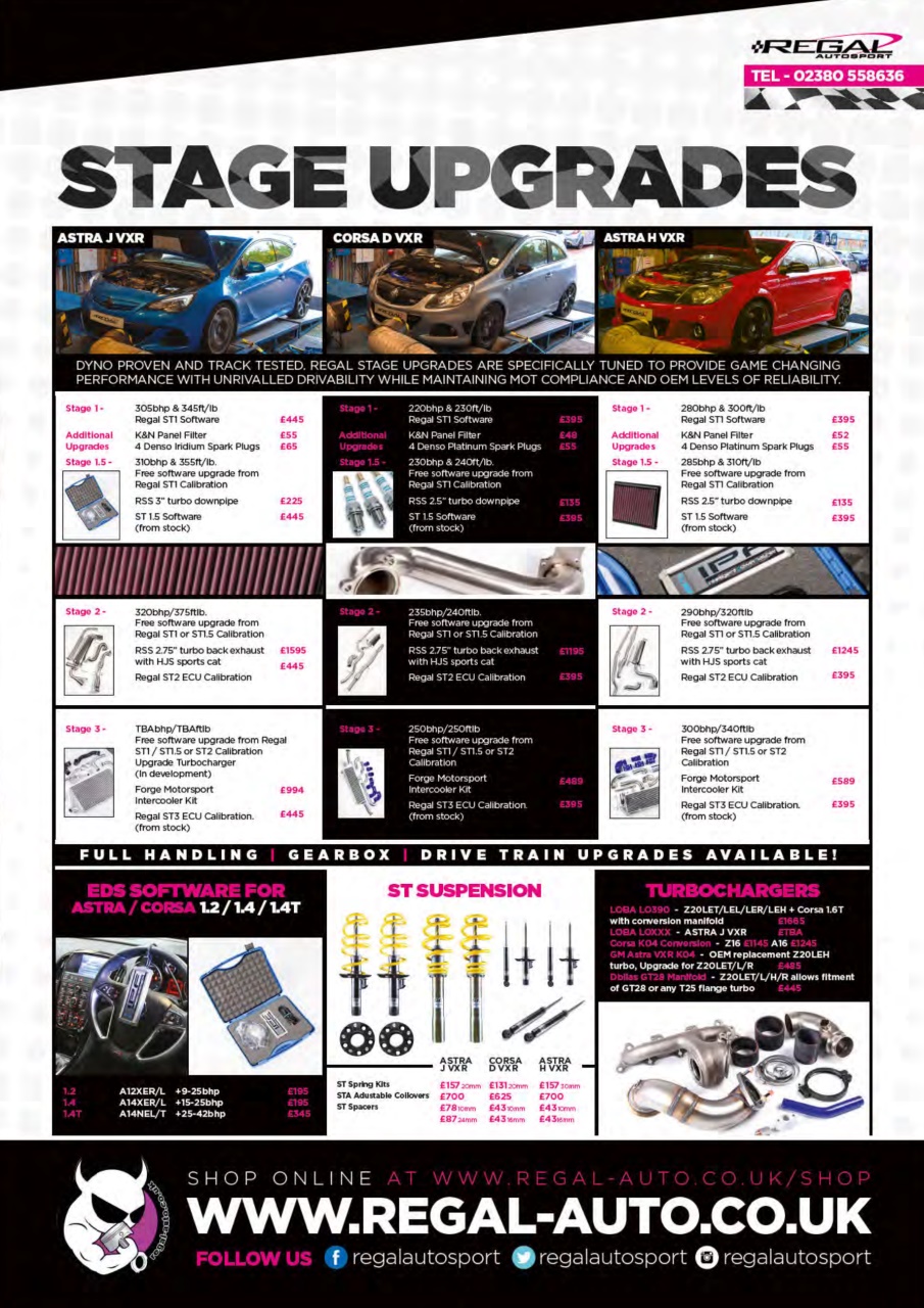 Performance Vauxhall Preview Pages