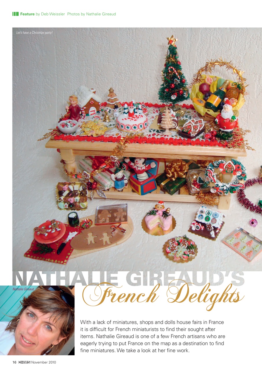Dolls House and Miniature Scene Preview Pages