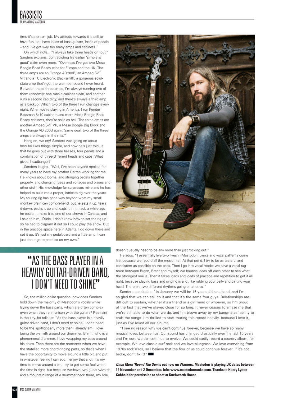 Bass Player UK Preview Pages