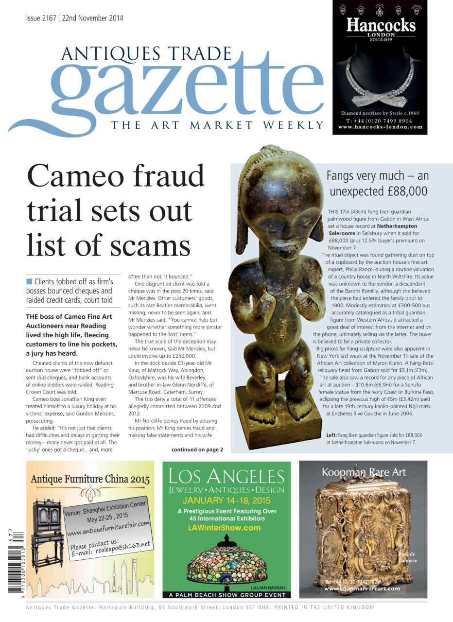 Antiques Trade Gazette Preview Pages