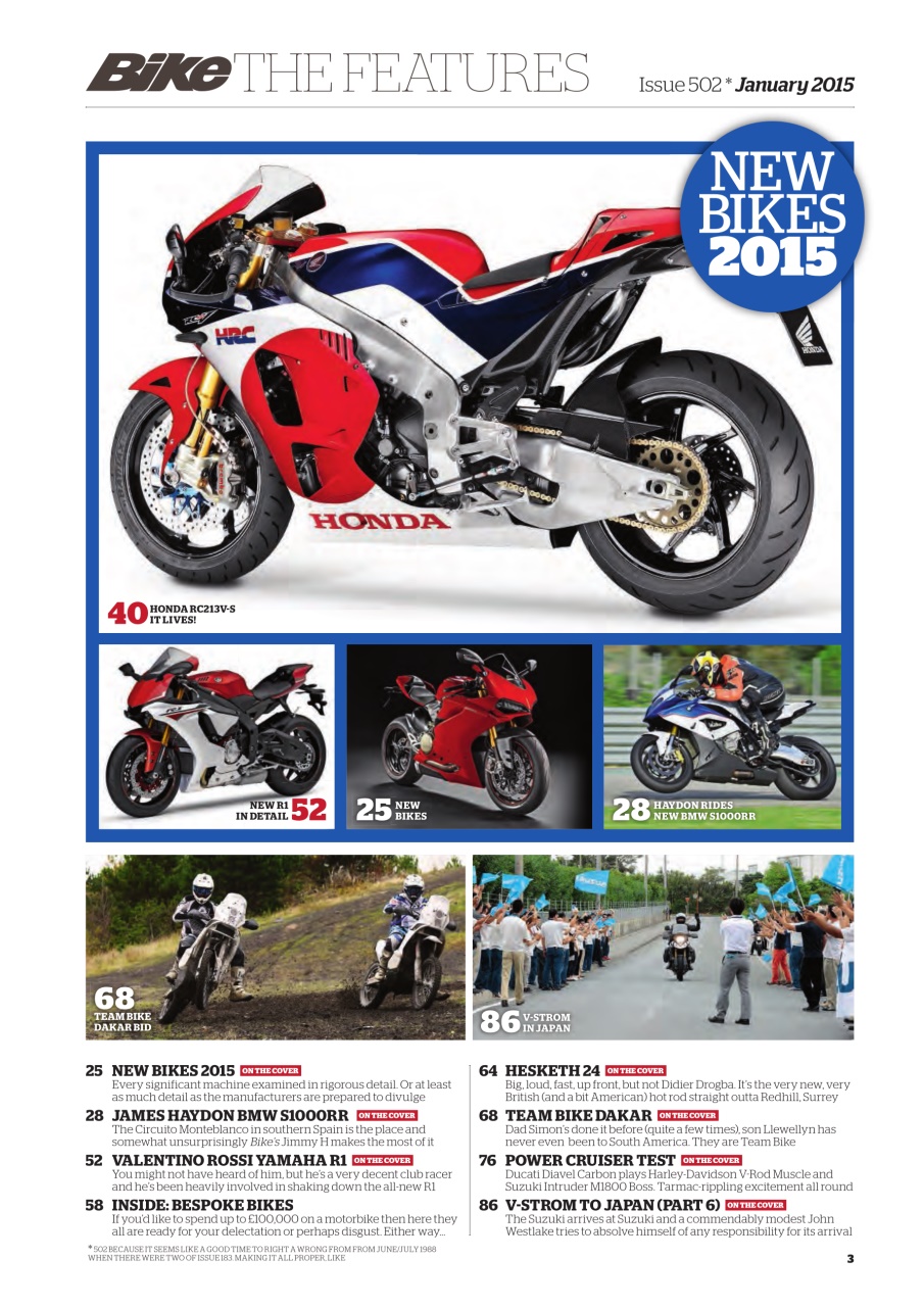Bike Preview Pages