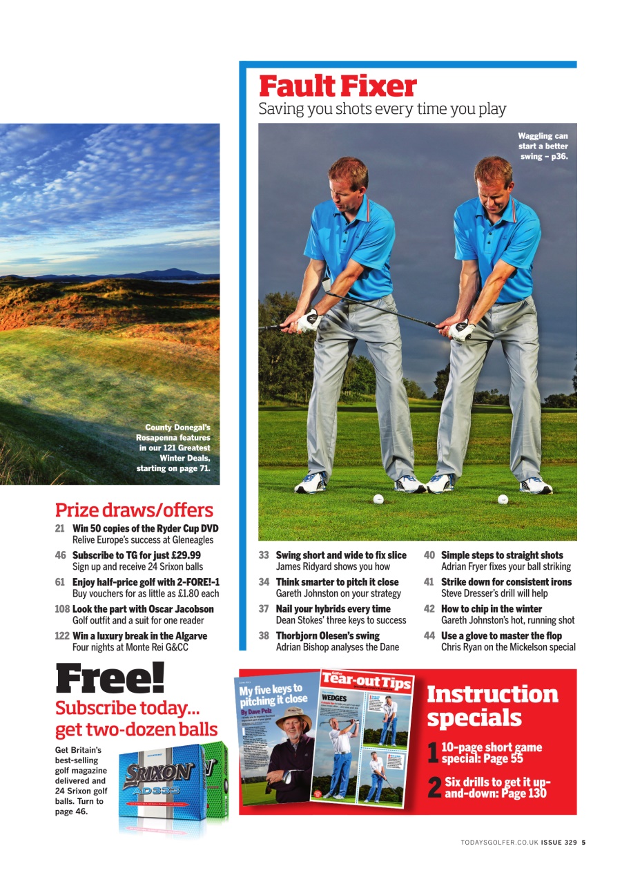 Today's Golfer Preview Pages