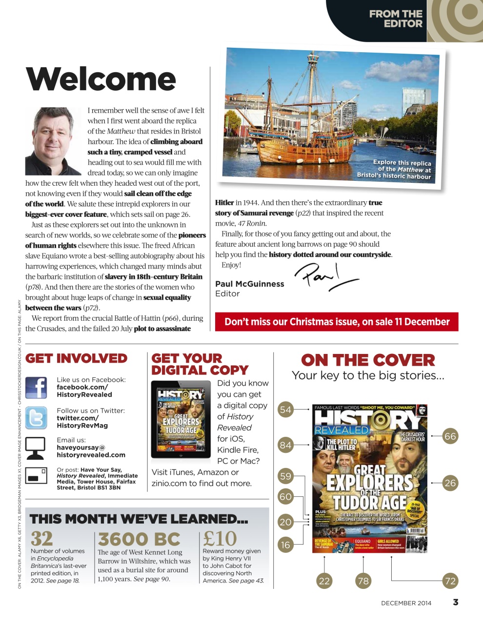 BBC History Revealed Magazine Preview Pages