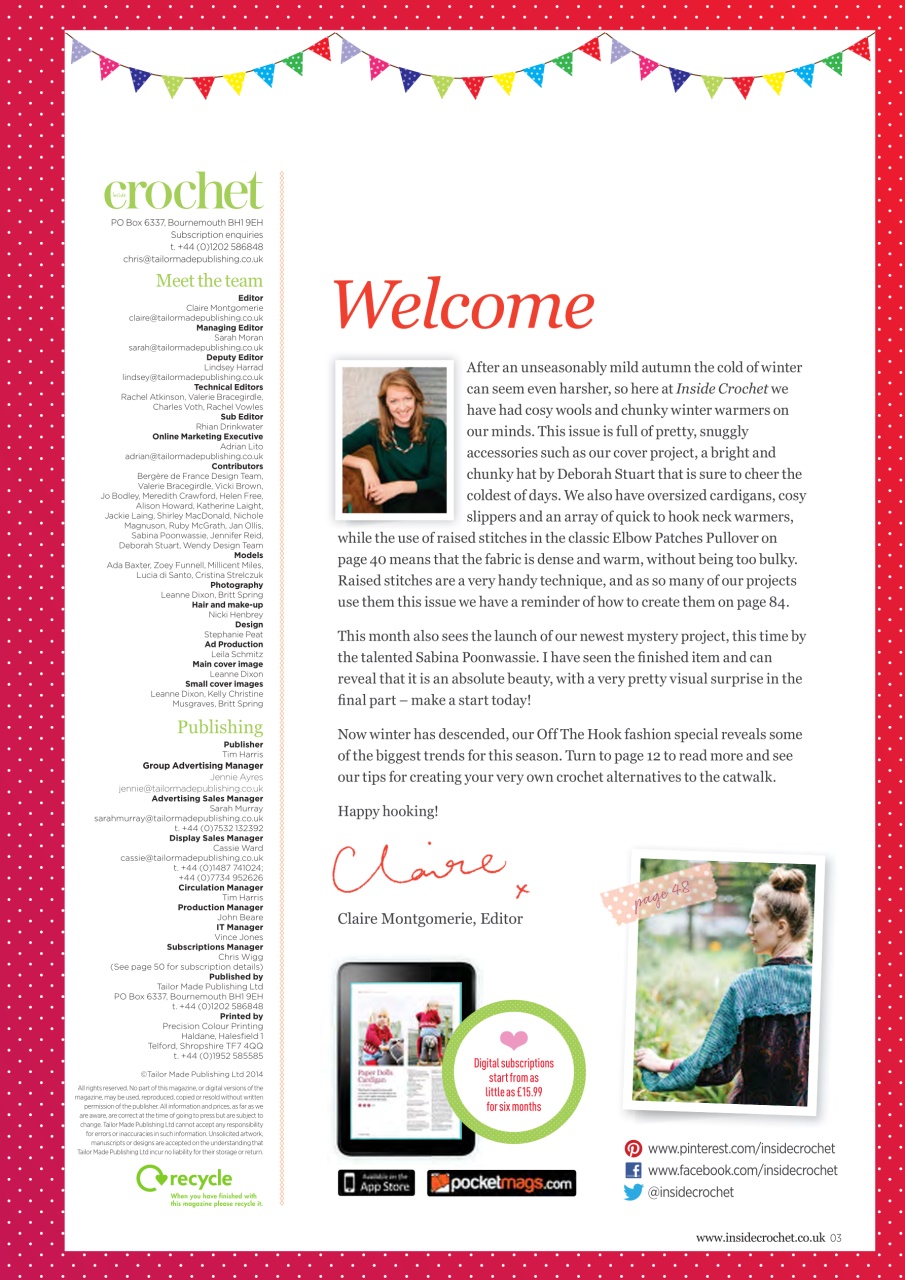 Inside Crochet Preview Pages