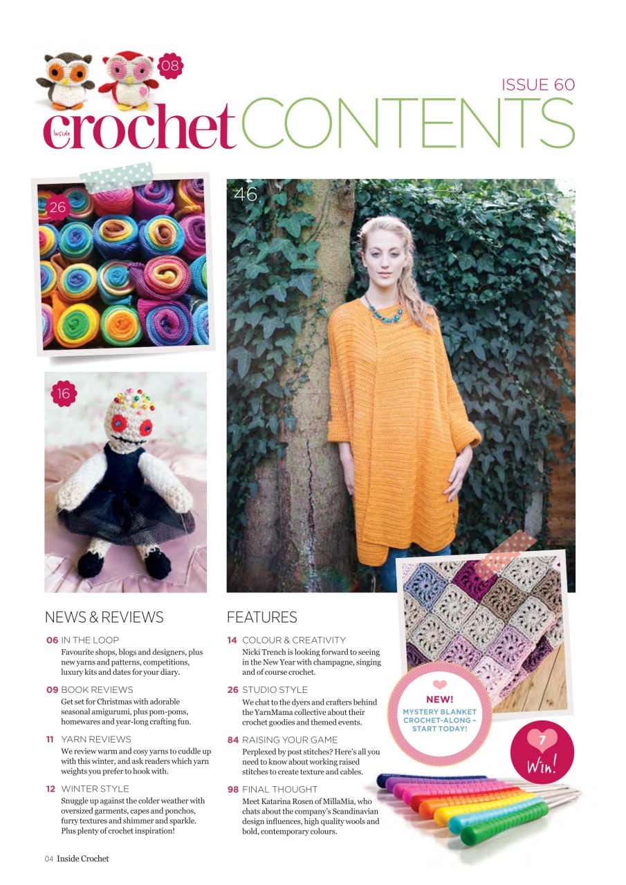 Inside Crochet Preview Pages