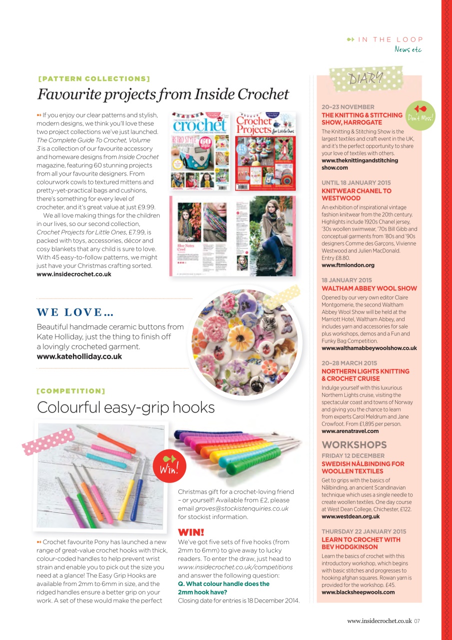 Inside Crochet Preview Pages