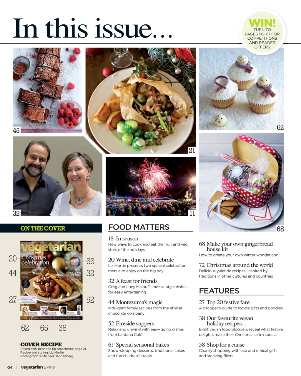 Vegetarian Living Preview Pages