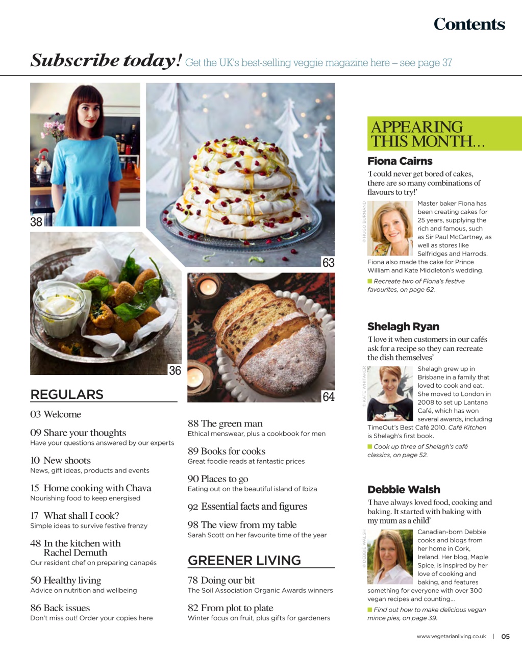 Vegetarian Living Preview Pages