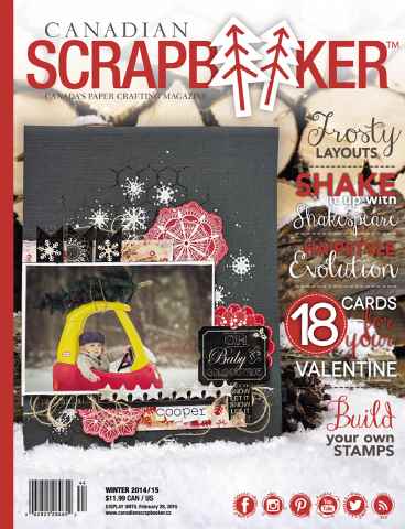 Creative Scrapbooker issue Winter 2014/15