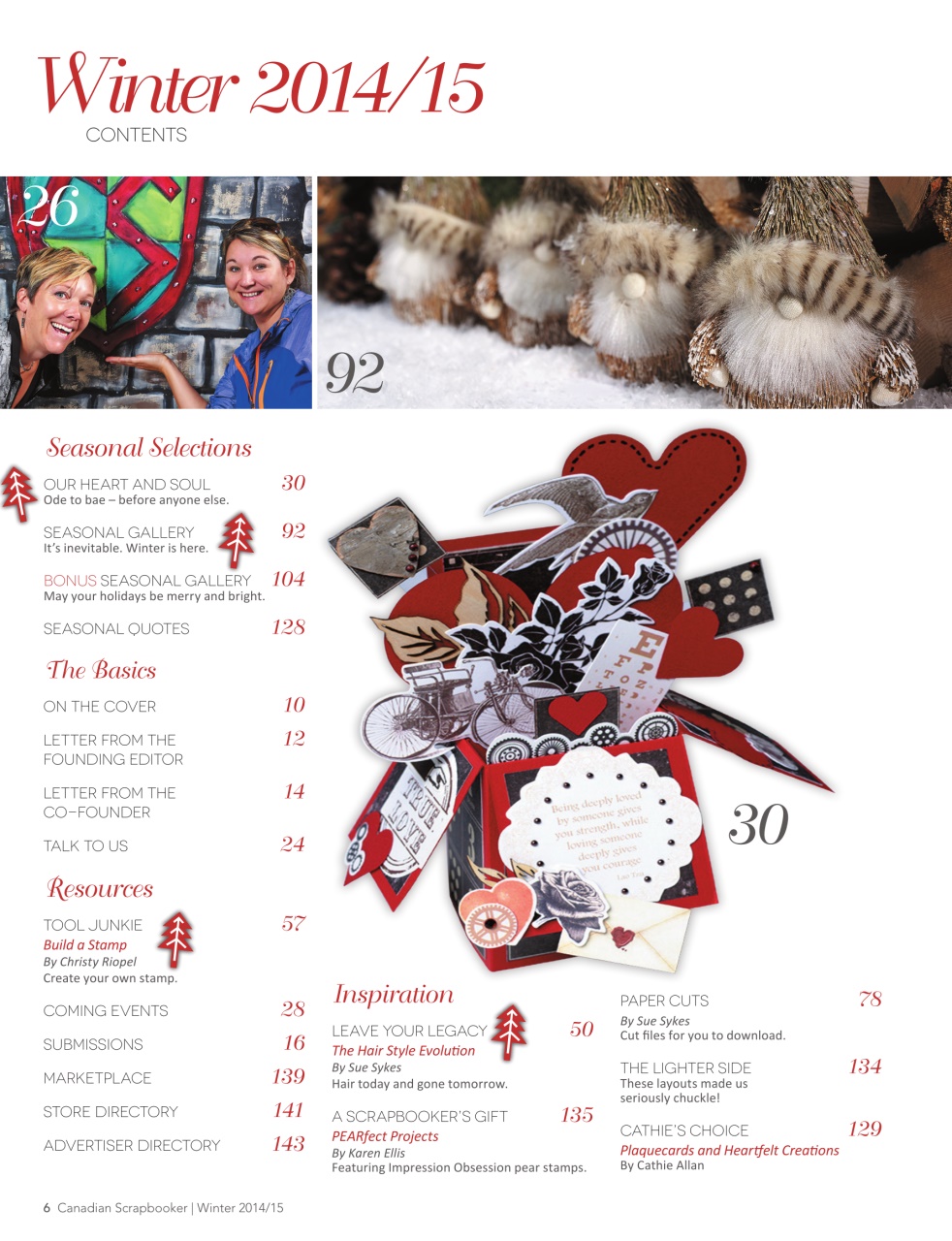 Creative Scrapbooker Preview Pages