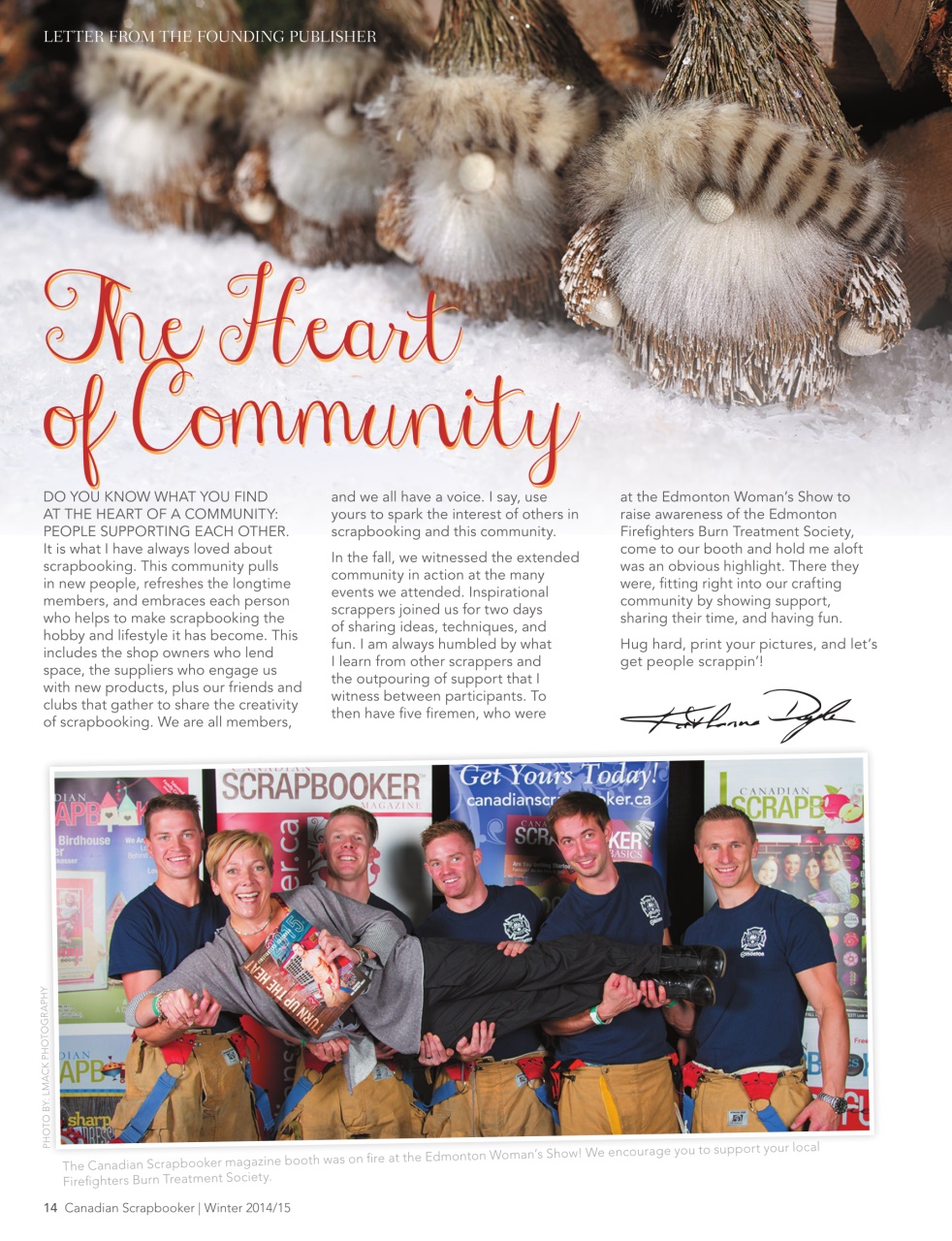 Creative Scrapbooker Preview Pages