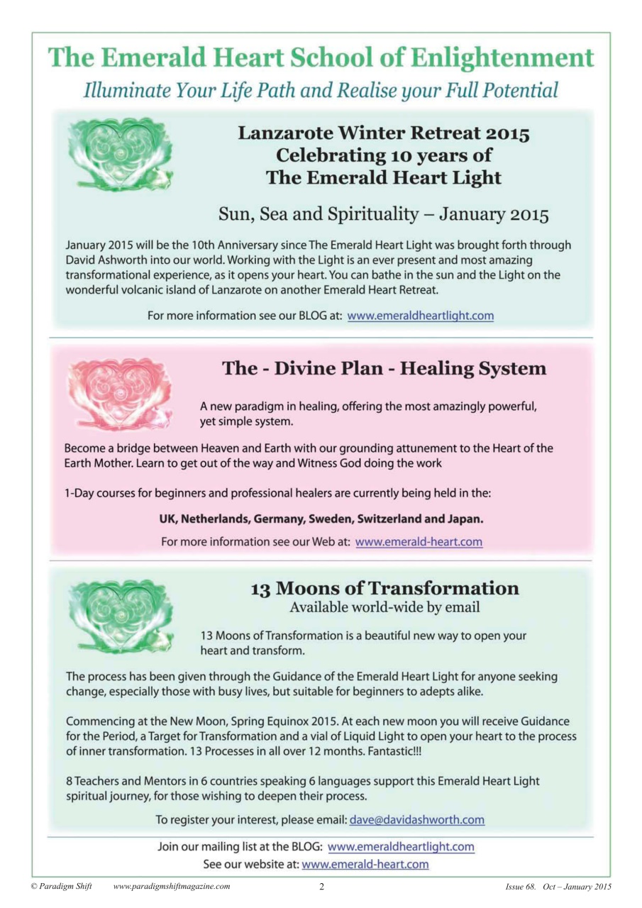 Paradigm Shift Preview Pages