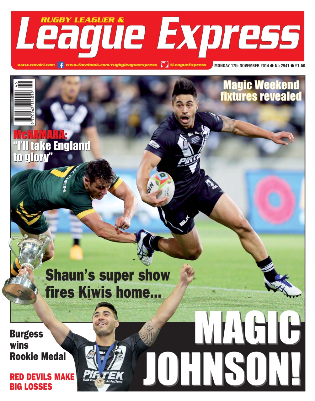 League Express Preview Pages