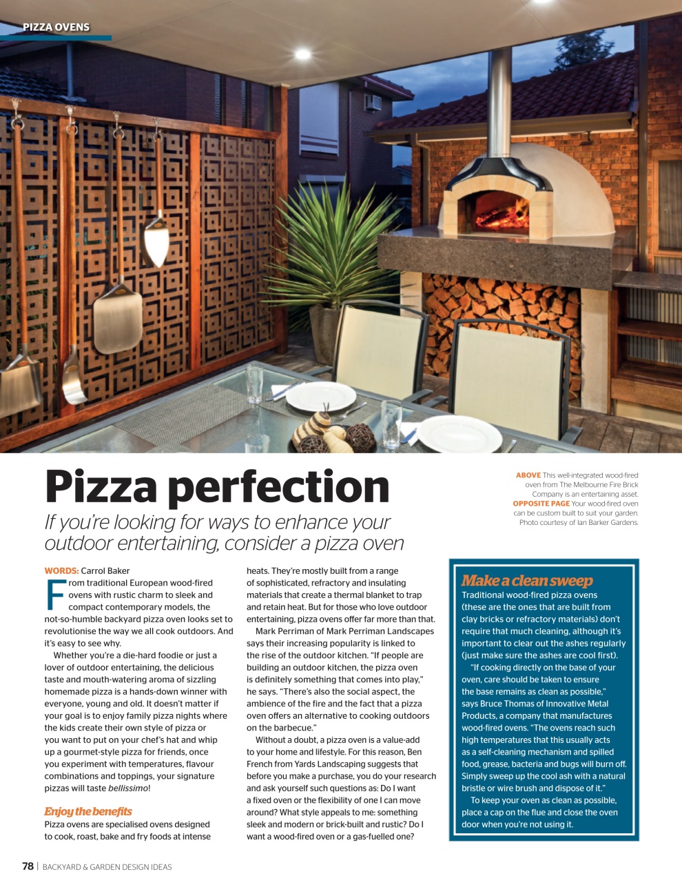 Backyard & Outdoor Living Preview Pages