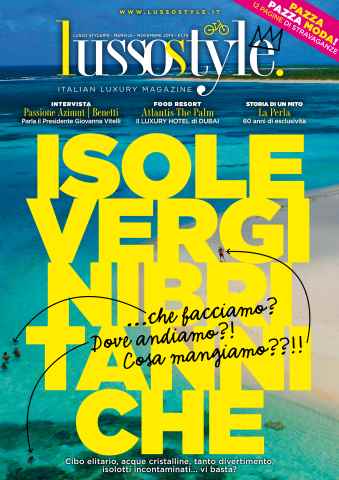 Novembre 2014 issue Novembre 2014