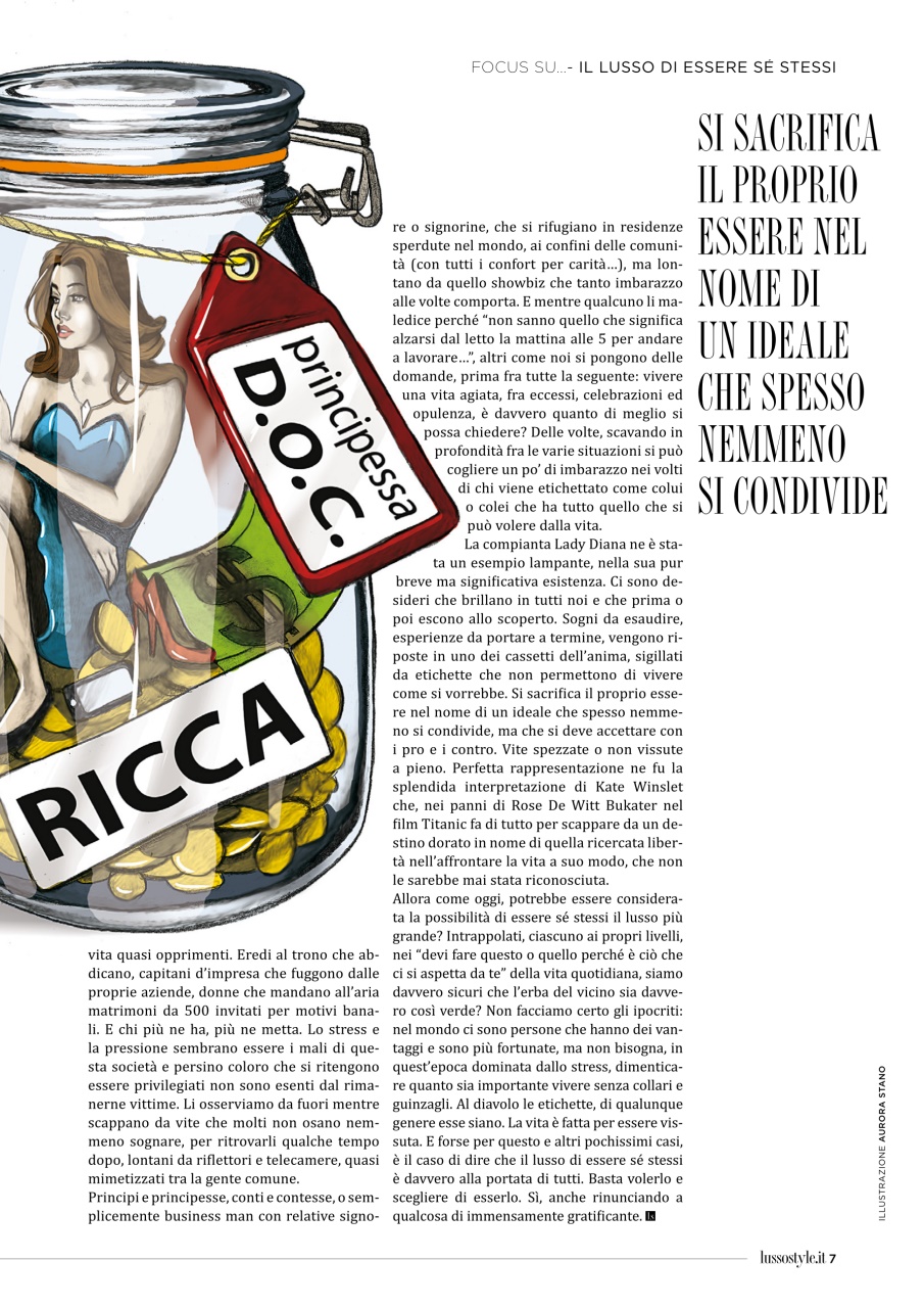 Lusso Style Preview Pages