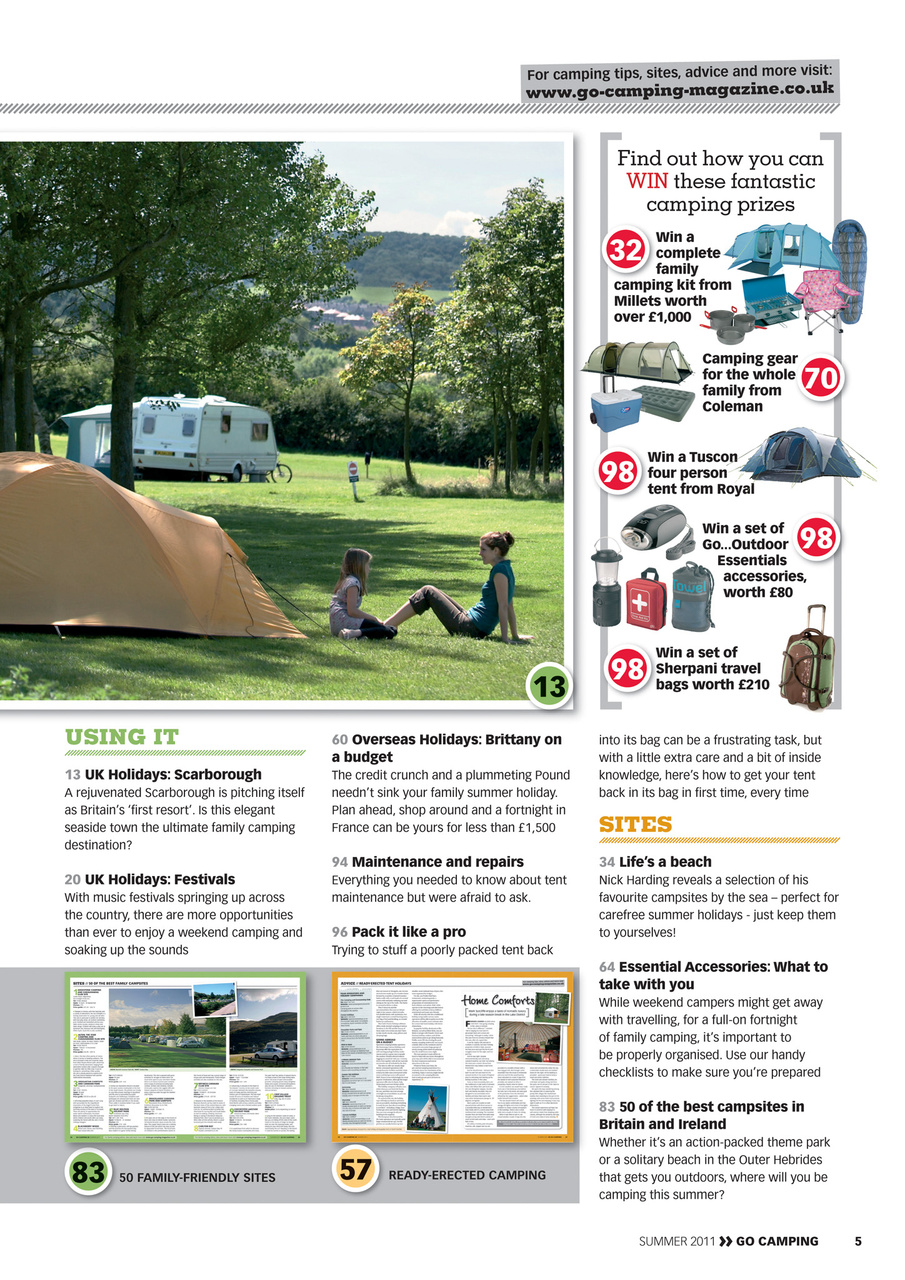 Go Camping Preview Pages
