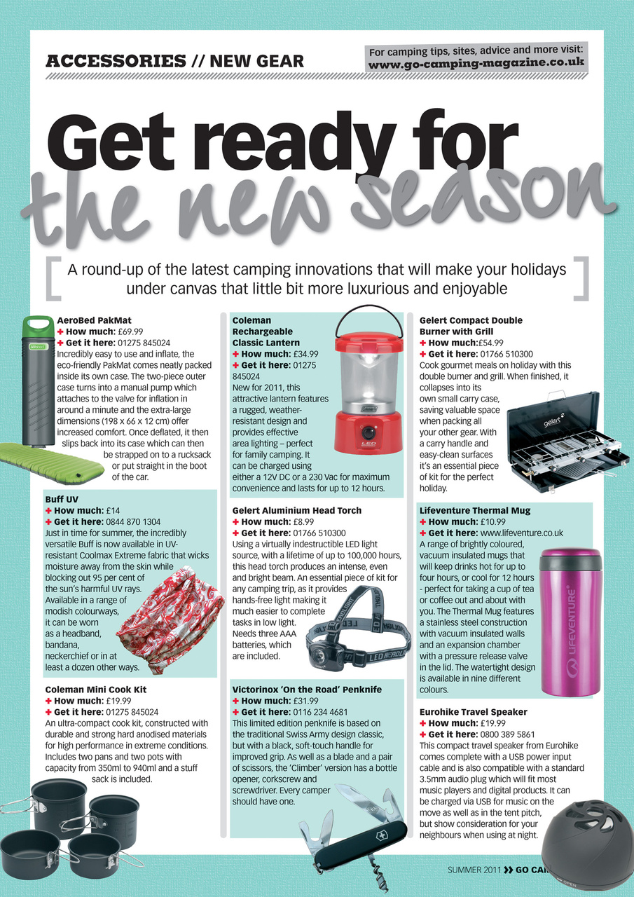 Go Camping Preview Pages