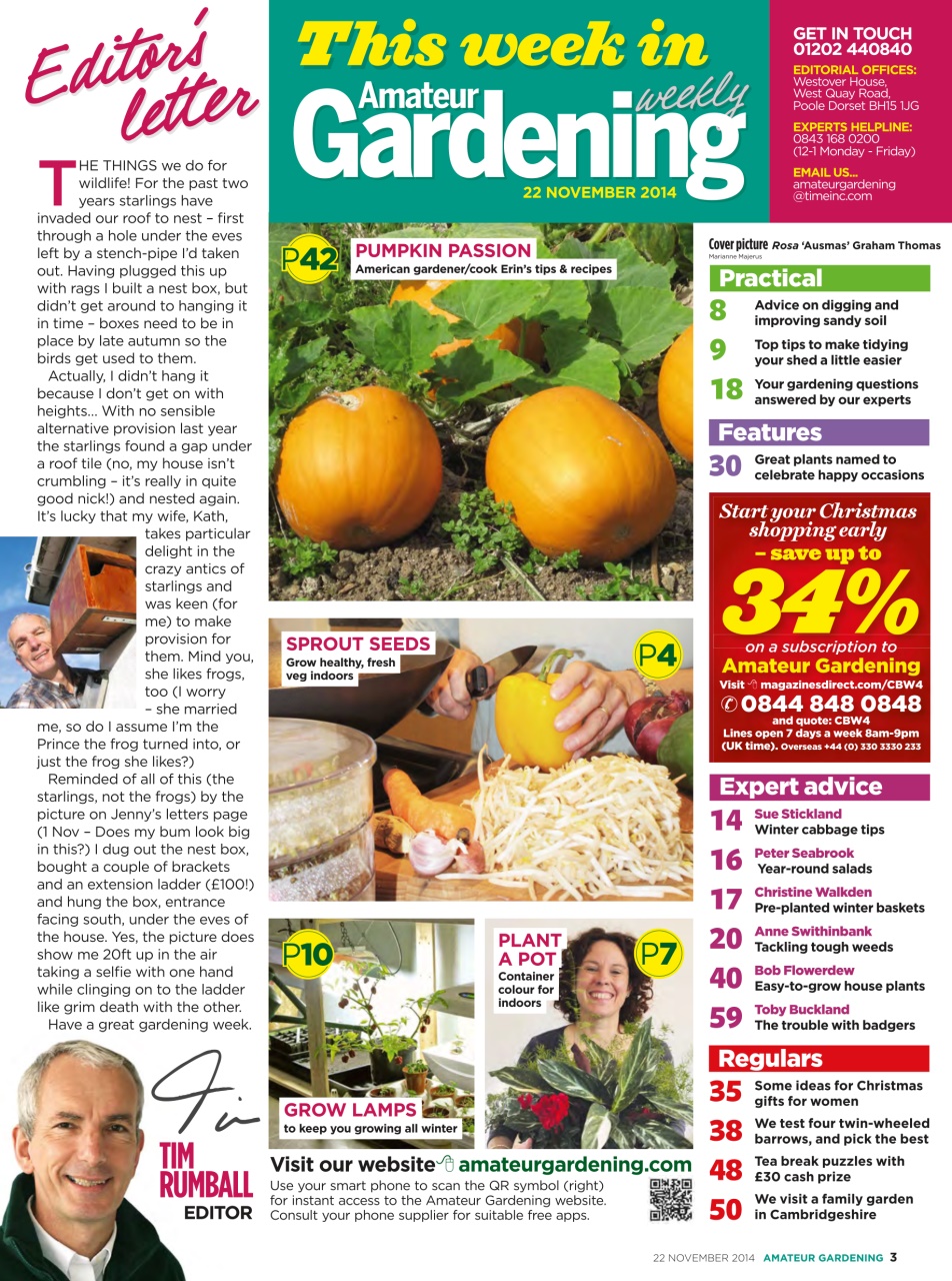 Amateur Gardening Preview Pages