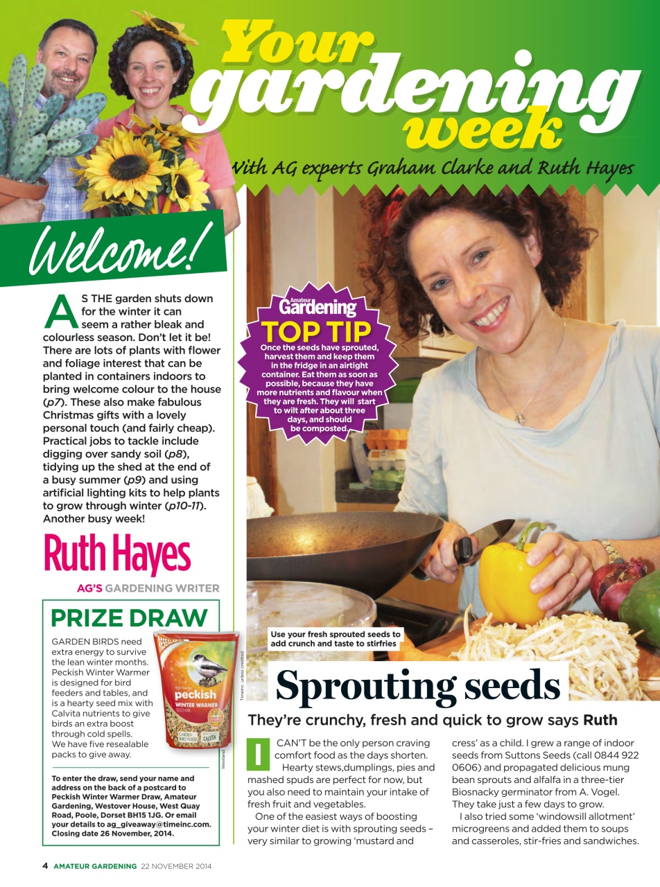 Amateur Gardening Preview Pages