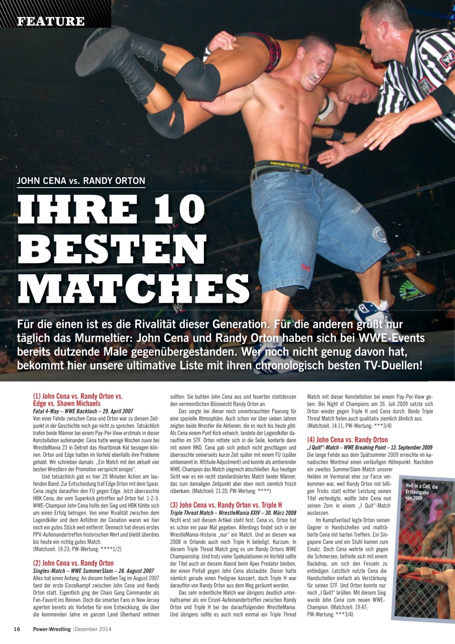 Power-Wrestling Preview Pages