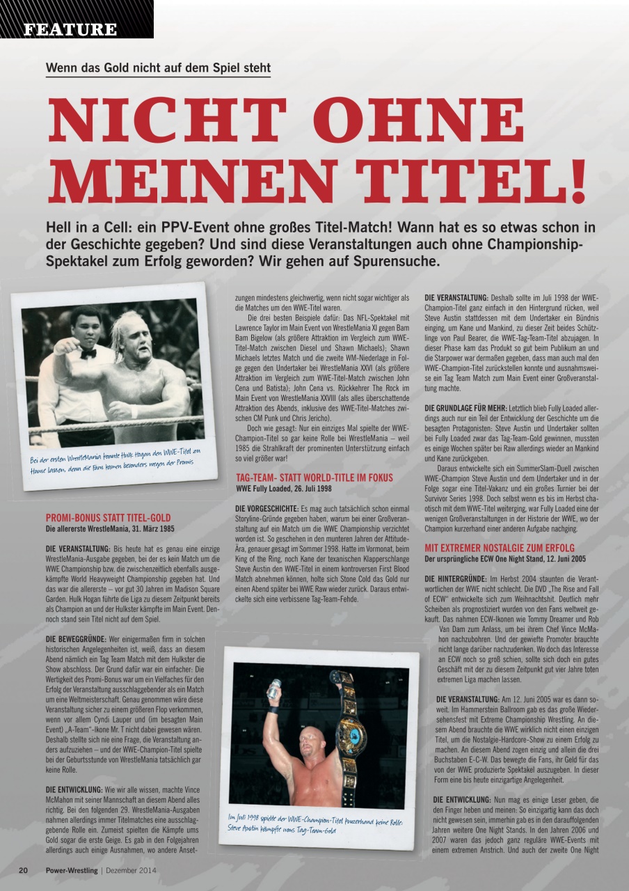 Power-Wrestling Preview Pages