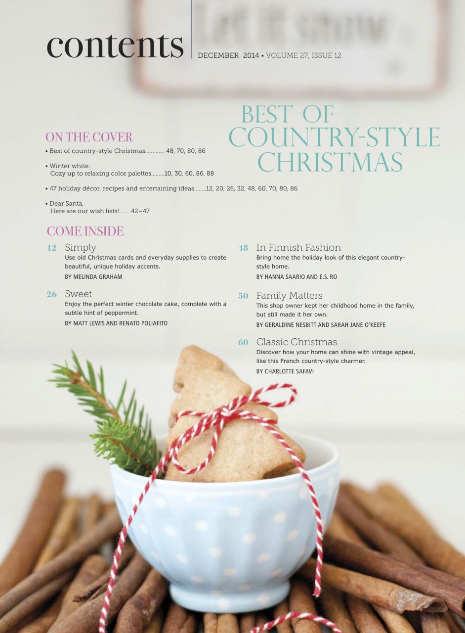 Romantic Homes Preview Pages