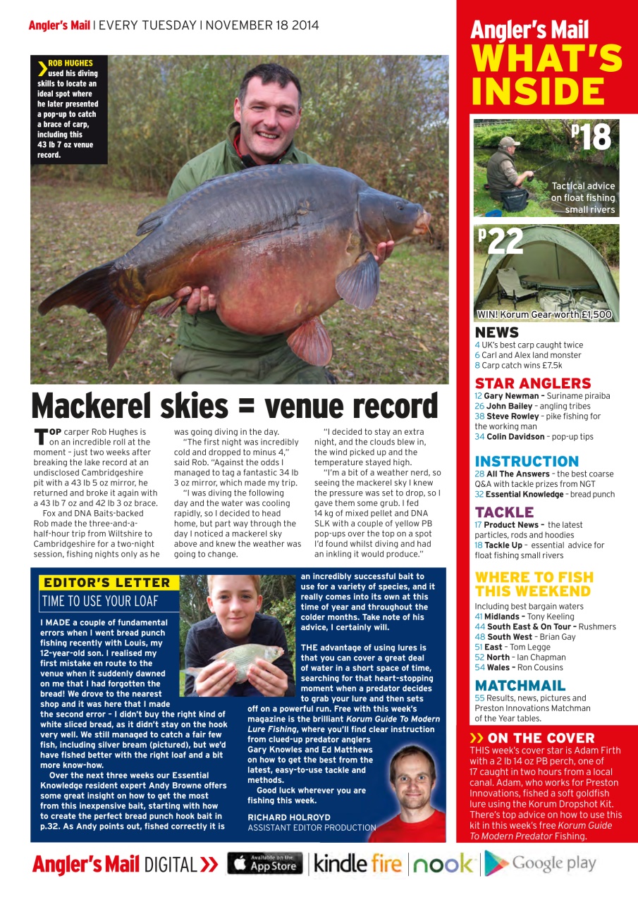 Anglers Mail Preview Pages