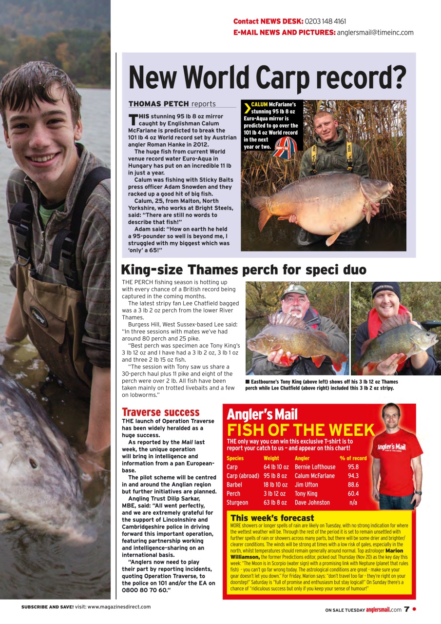 Anglers Mail Preview Pages