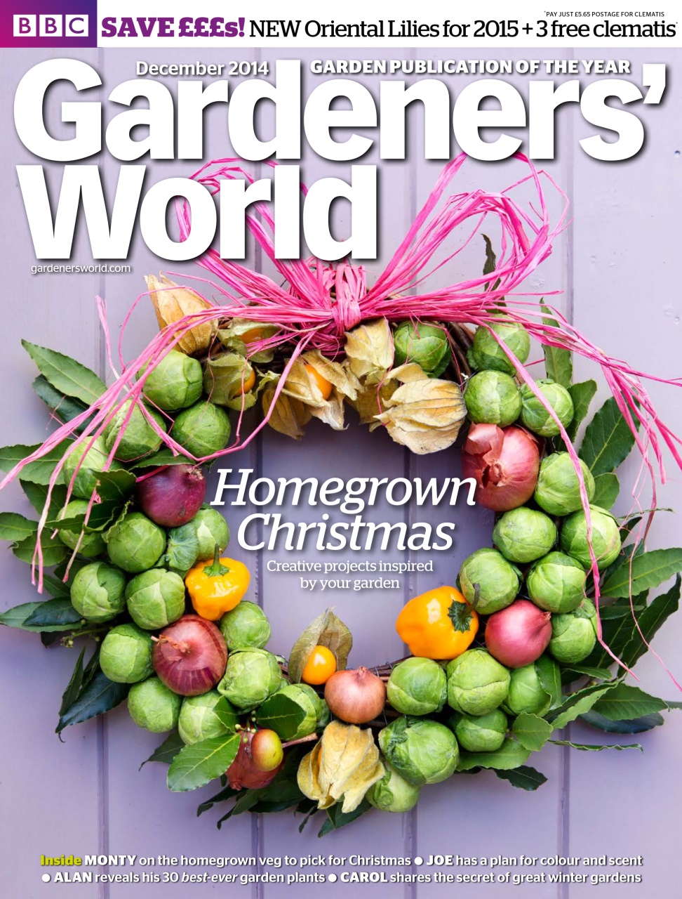 BBC Gardeners’ World Magazine Preview Pages