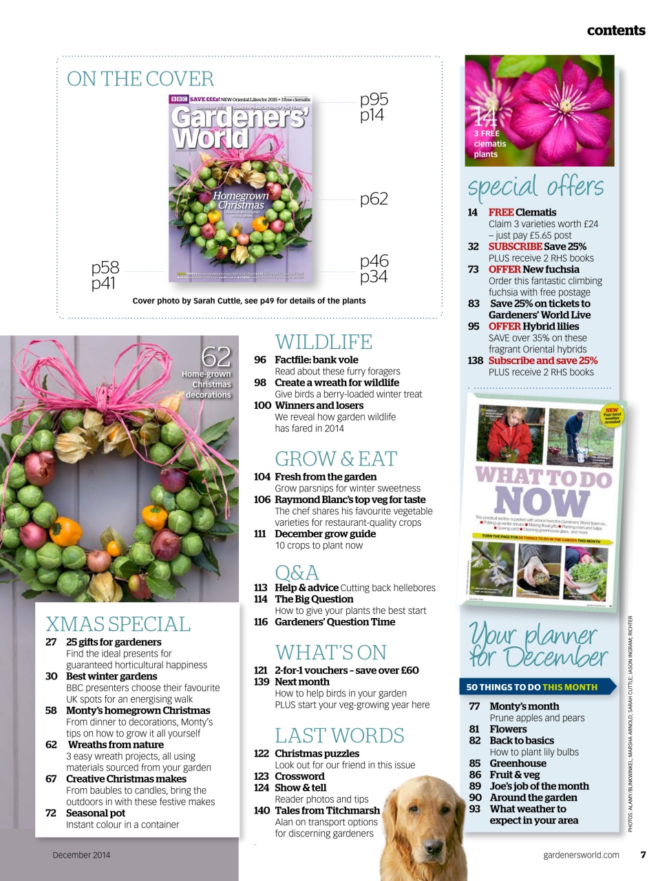 BBC Gardeners’ World Magazine Preview Pages