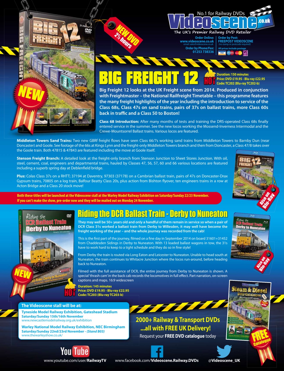 Rail Express Preview Pages