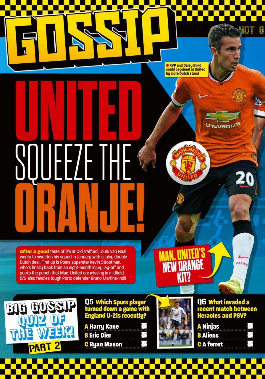Match of the Day Preview Pages