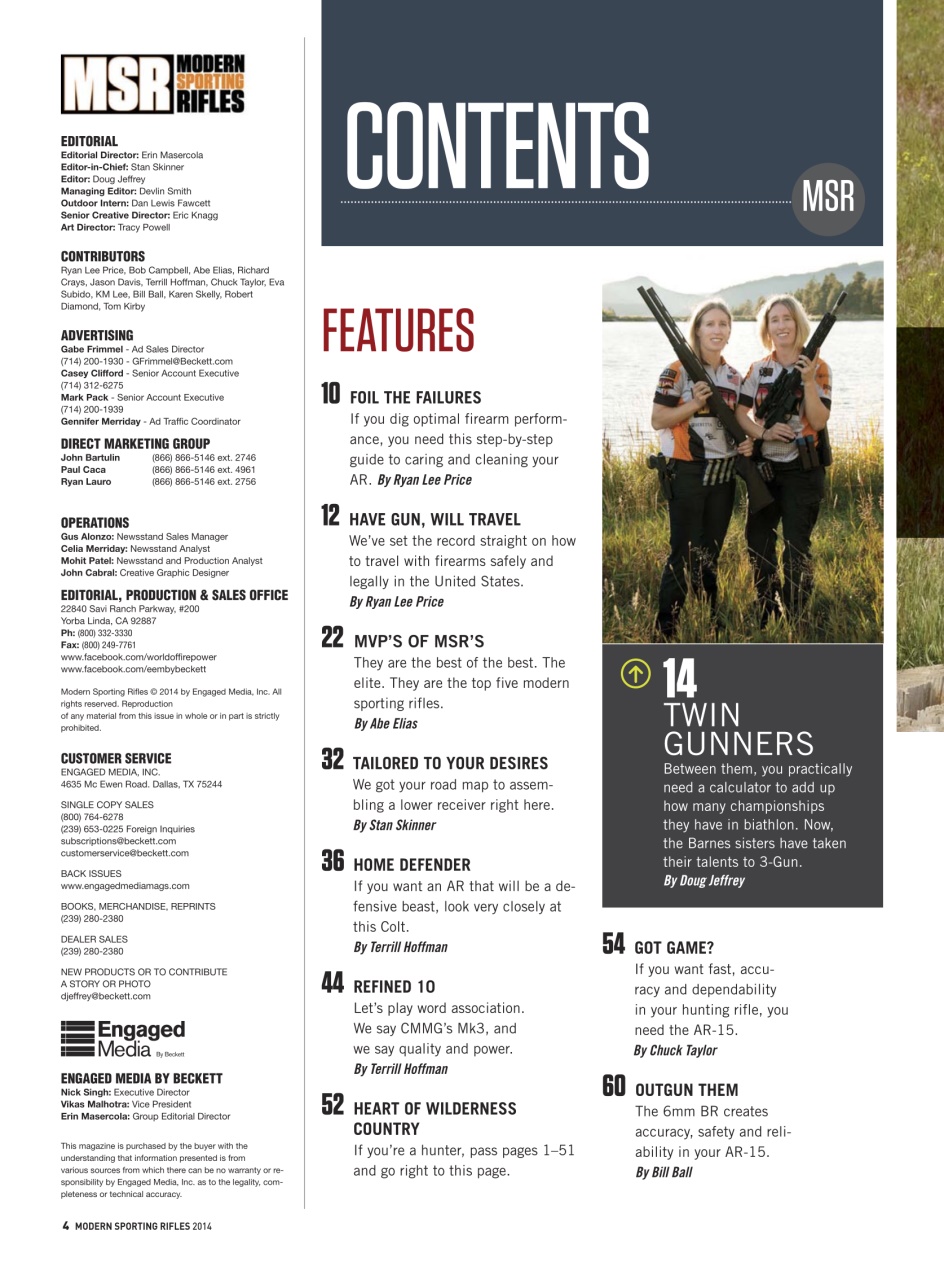 Gun World Preview Pages