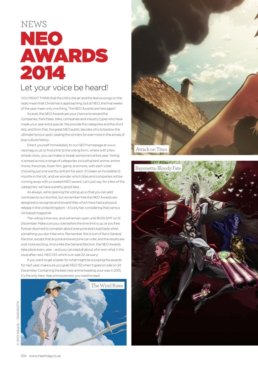 NEO Magazine Preview Pages