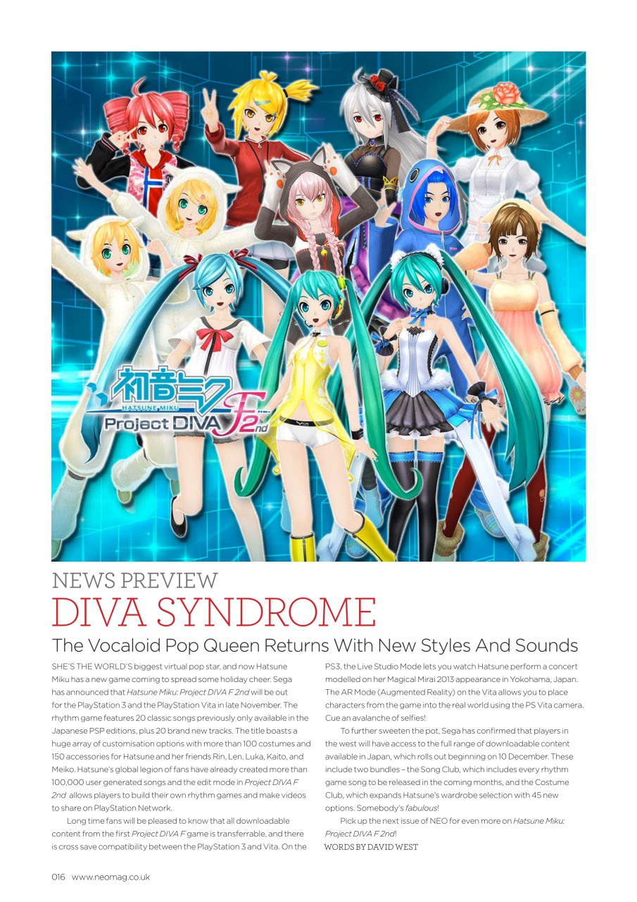 NEO Magazine Preview Pages