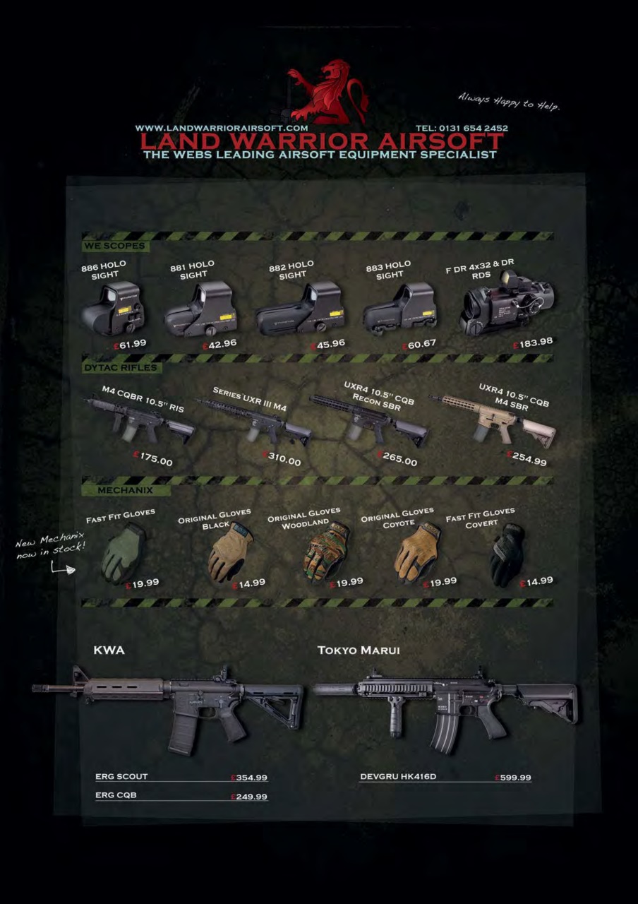 Airsoft Action Preview Pages