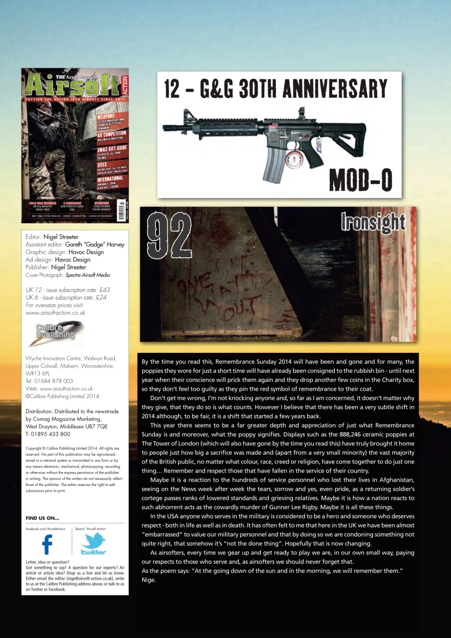 Airsoft Action Preview Pages